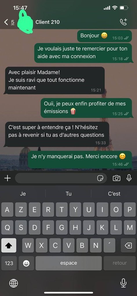 Avis client abonnement Smart IPTV Pro stable